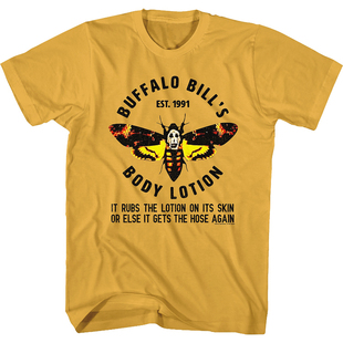 1991沉默的羔羊The Silence of the Lambs 飞蛾经典电影联名T恤