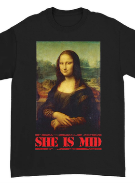 美国金属核摇滚The Callous Daoboys乐队蒙娜丽莎男士直喷短袖T恤