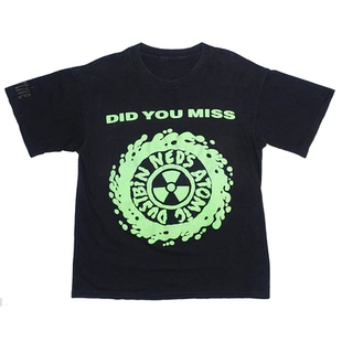 Dustbin原子垃圾桶乐队摇滚噪音流行风简约短袖 Atomic T恤 Ned