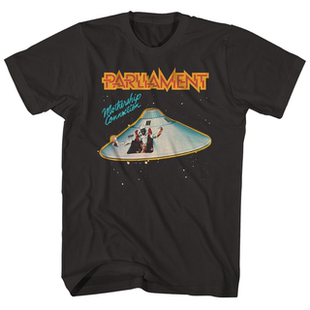 70年代美国Parliament乐队Funk乐队美式复古夏季圆领宽松短袖T恤
