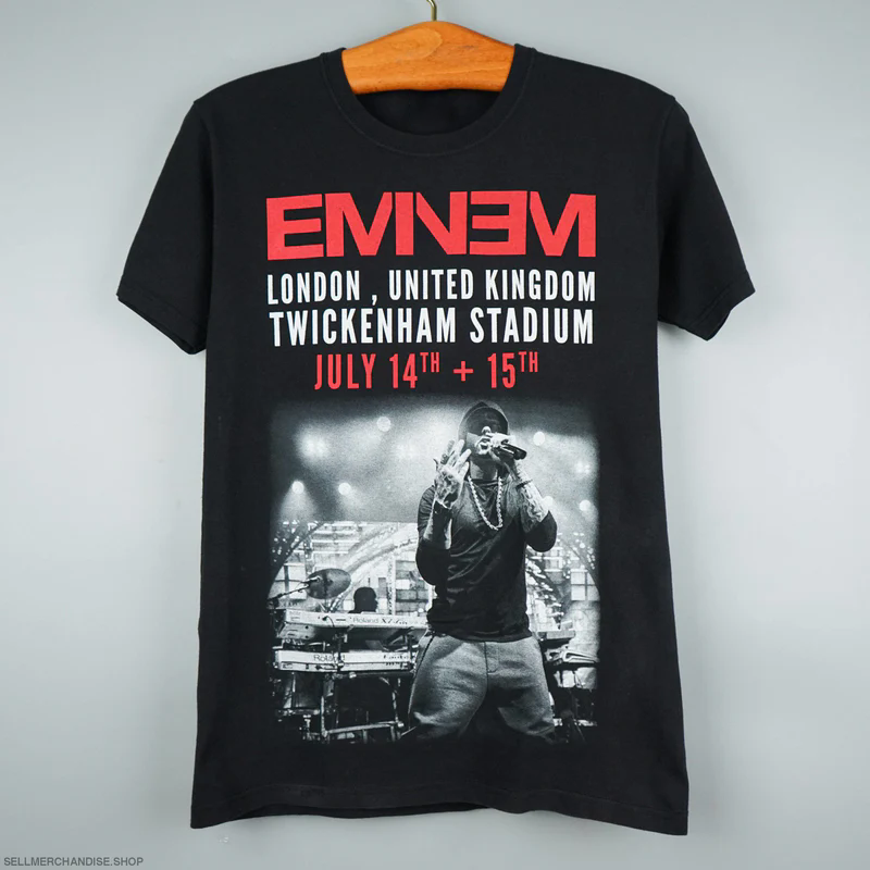 Eminem埃米纳姆嘻哈说唱男士T恤