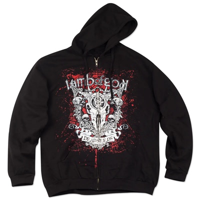 LAMBOFGOD乐队暗黑拉链外套男