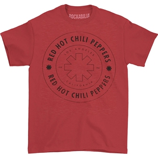 Chili Duct Tape Log RED HOT CHILI PEPPERS红辣椒乐队摇滚T恤