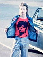 1973David Bowie Rock red Sid Vicious vintage men's short T-shirt thumbnail 6