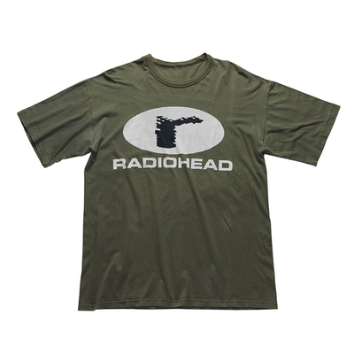RADIOHEAD电台司令摇滚乐队男T恤