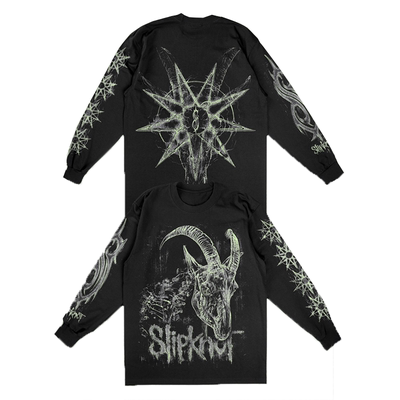 Slipknot活结乐队摇滚男长袖T恤