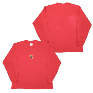 T恤秋 潮牌复古oversize摇滚朋克纯棉长袖 Primal Scream乐队美式