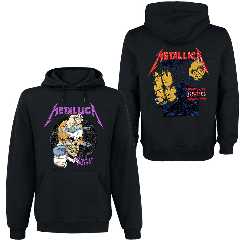 METALLICA乐队摇滚宽松男卫衣