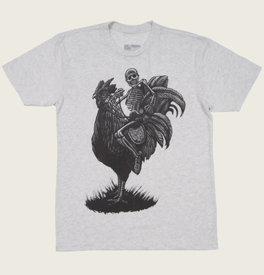 ROOSTERRIDE短袖美式复古T恤