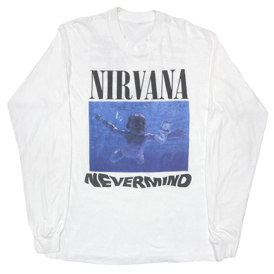 Nirvana涅槃Nevermind长袖T恤男