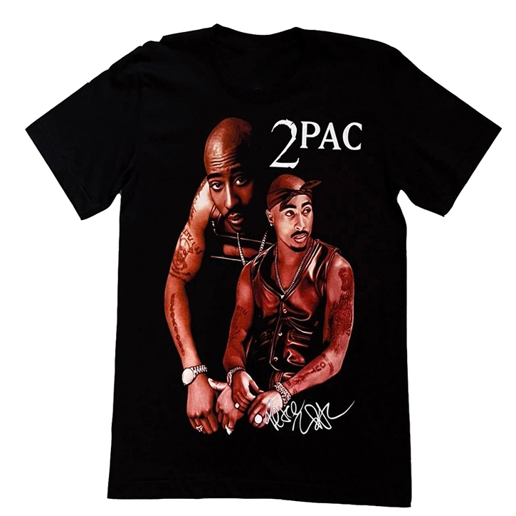 2Pac图派克·夏库尔Tupac说唱T恤