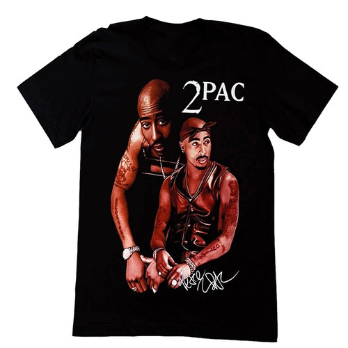 2Pac图派克·夏库尔Tupac说唱T恤