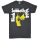 BLACK T恤 4黑色安息日金属摇滚乐队短袖 SABBATH Vol