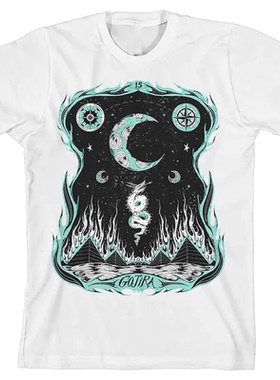 Gojira原创音乐人组合法国重金属乐队摇滚休闲宽松直喷男T恤短袖