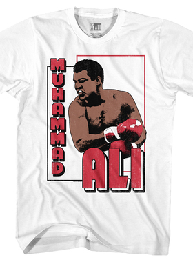 Muhammad阿里拳击王Ali Mens-T-Shirt Boxing GOAT Cham男士T恤