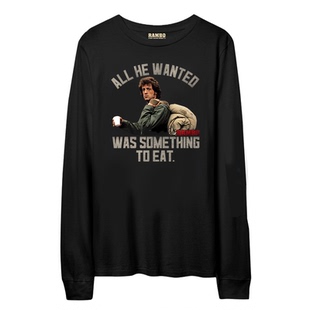 1982 First Blood第一滴血Rambo兰博史泰龙经典电影联名长袖T恤