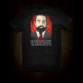 暗黑休闲纯棉短袖 ANGEL HEART天使心惊恐电影人物周边美式 男女T恤