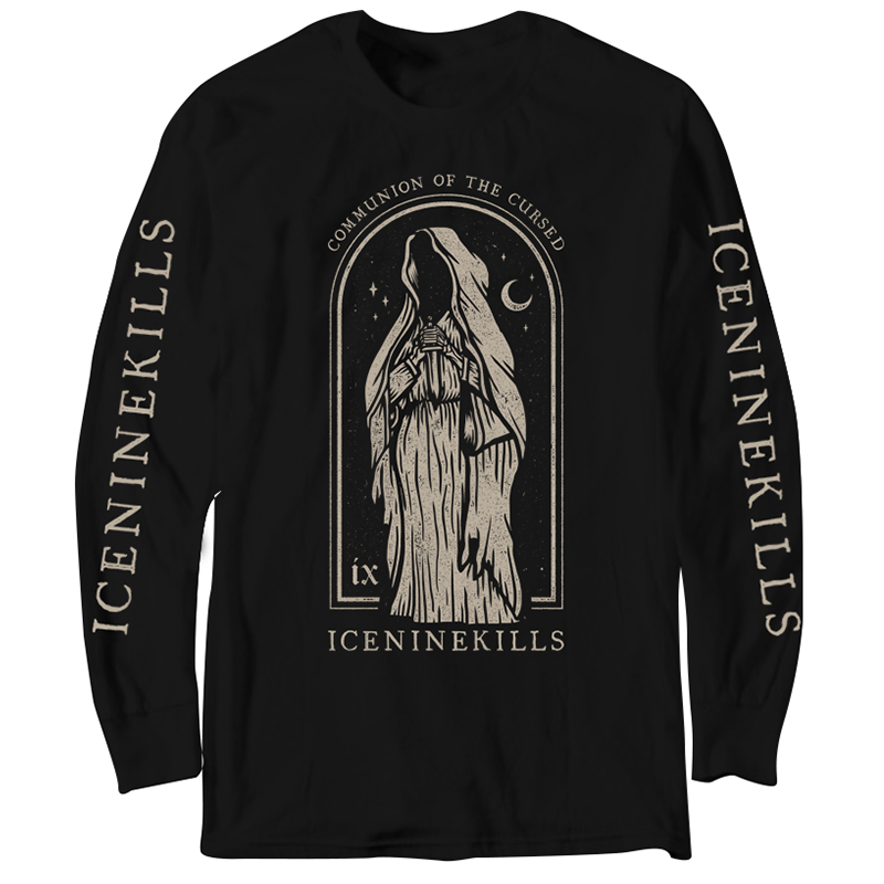 IceNineKills长袖美式复古T恤