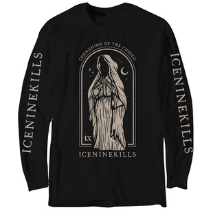 长袖 Ice 复古高街男士 Kills恐怖金属核乐队摇滚朋克美式 T恤 Nine