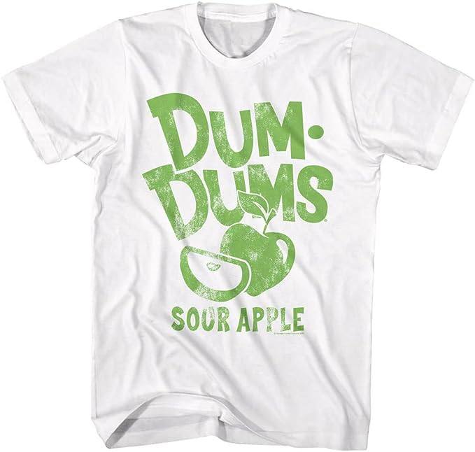 Dum Dums糖果酸苹果 经典美式复古高街vintage夏季宽松短袖T恤