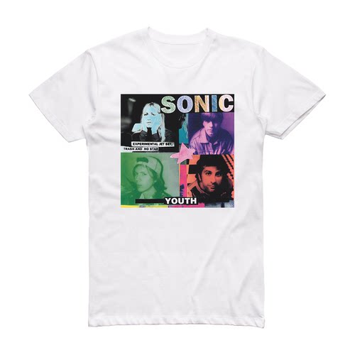 音速青年乐队sonicyouth摇滚T恤