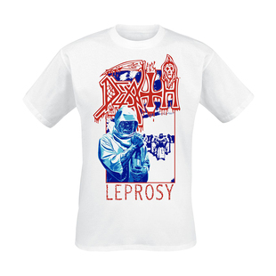 DEATH金属乐队摇滚Thrash鞭挞金属美式vintage人物图暗黑短袖T恤