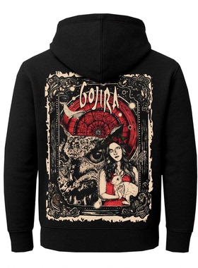 法国金属Gojira 乐队戈吉拉重金属乐队暗黑摇滚男士纯棉卫衣外套