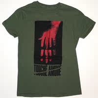 Touche Amore, a post-hardcore band post-hardcore five-pointed star pattern American loose short-sleeved T-shirt thumbnail 4