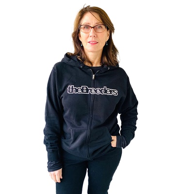 TheBreeders饲养员乐队拉链外套