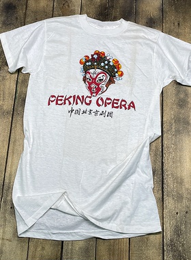 peking opera京剧脸谱孙悟空中国风国潮北京剧团直喷男女T恤短袖