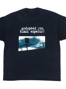 Godspeed You! Black Emperor愿你一路顺风GY!BE摇滚乐队短袖T恤