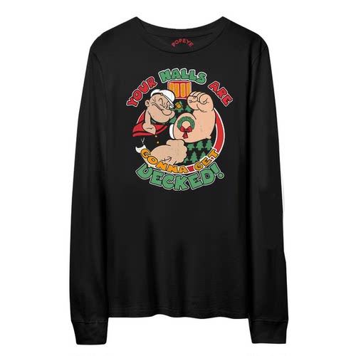 PopeyetheSailor长袖复古男士