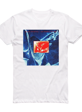 Dire Straits 恐怖海峡乐队摇滚朋克oversize复古短袖直喷男女T恤