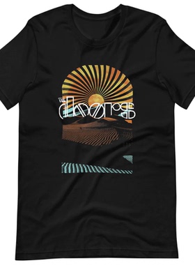 吉姆 莫里森Jim Morrison The Doors大门摇滚乐队数码直喷短袖T恤