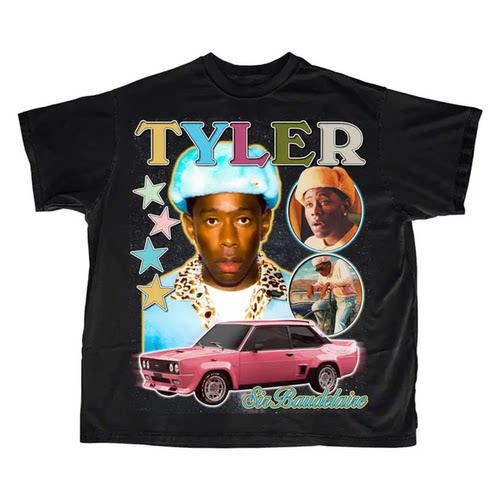 Tyler,TheCreator嘻哈说唱T恤