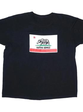 Victim's Family受害者家属乐队摇滚朋克宽松直喷美式男女短袖T恤