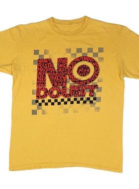 夏季新款No Doubt毫无疑问乐队摇滚Rock美式高街短袖纯棉直喷T恤