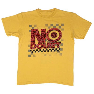 NoDoubt乐队摇滚美式宽松T恤男