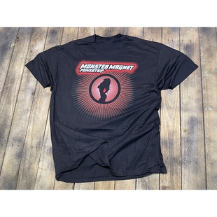 MONSTER MAGNET怪兽磁铁乐队美国石人摇滚高街短袖男纯棉直喷T恤