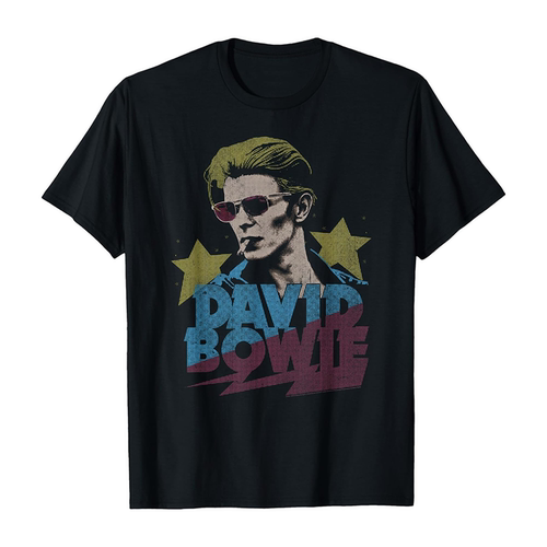 大卫·鲍伊DavidBowie摇宽松T恤