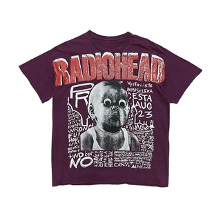 Radiohead电台司令经典短袖摇滚朋克美式复古oversize高街男士T恤