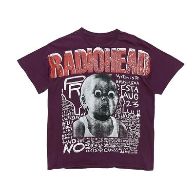 Radiohead电台司令短袖纯棉男T恤