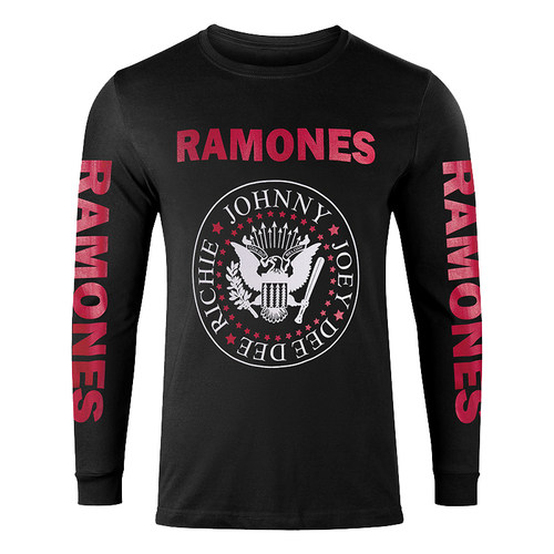 Ramones雷蒙斯乐队美式长袖T恤男