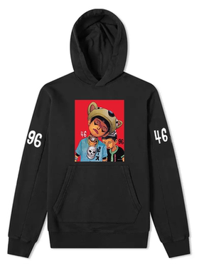 冬季恶童当街 Tekkon kinkreet经典动漫画 日系周边长袖连帽卫衣