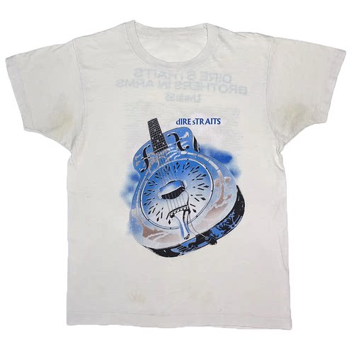 DireStraits恐怖海峡乐队T恤男