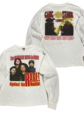 Rage Agains the Machine Long sleeve美国巡演摇滚朋克纯棉长袖