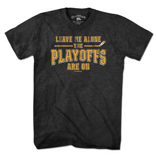 Leave Me Alone Hockey Playoffs别烦我曲棍球附加赛 复古短袖T恤