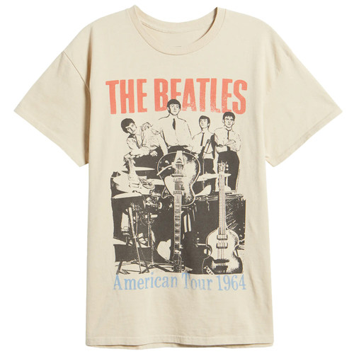 THEBEATLES披头士美国巡演T恤