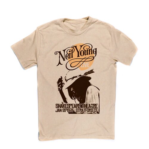 尼尔·杨neilyoung摇滚周边短袖
