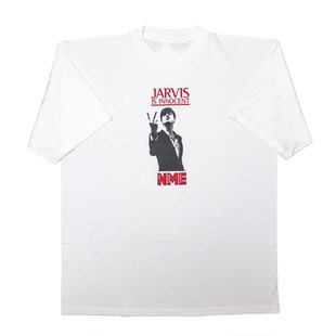 javis is innocent贾维斯是无辜的音乐作词人美式复古人物短袖T恤
